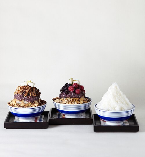 옛날팥빙수