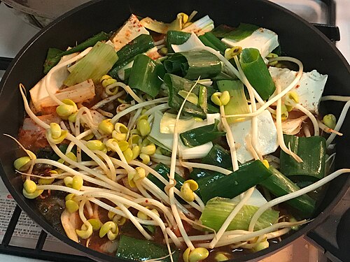 곱창전골 (중)